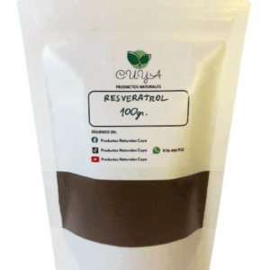 Resveratrol en Polvo 100g | Antioxidante Natural | Alta Pureza