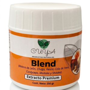 7 Hongos Medicinales en Polvo 250g | 100% Puro | Blend Hongos 250gr Extracto Premium