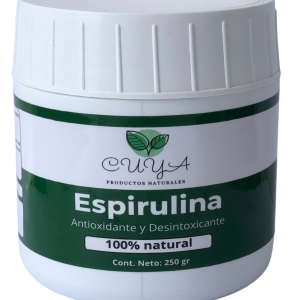 Espirulina en Polvo 250g | 100% Pura | Proteína Vegetal | Sin Aditivos